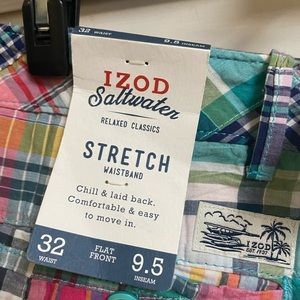Men’s size 32. Izod shorts. New with tags.